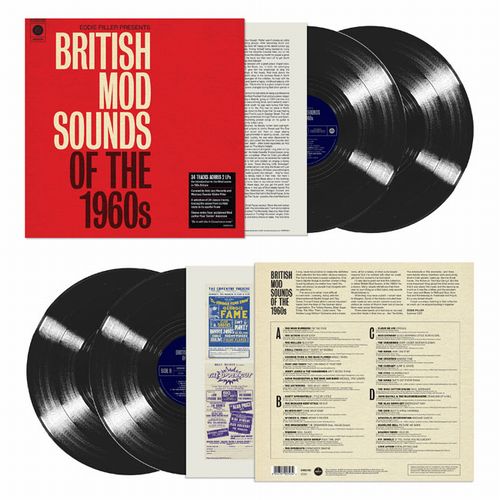 V.A. (MOD/BEAT/SWINGIN') / EDDIE PILLER PRESENTS - BRITISH MOD SOUNDS OF THE 1960S (2LP)