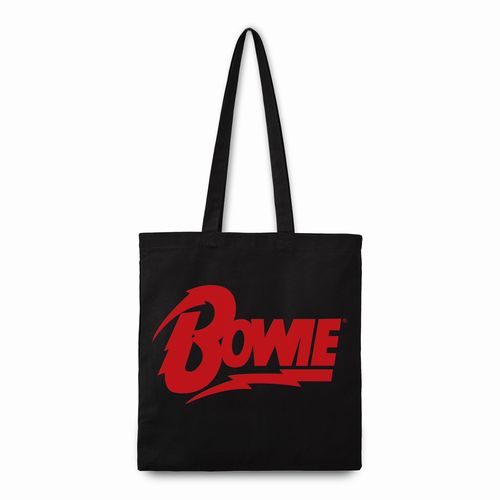 DAVID BOWIE / デヴィッド・ボウイ / DAVID BOWIE LOGO TOTE COTTON TOTE BAG