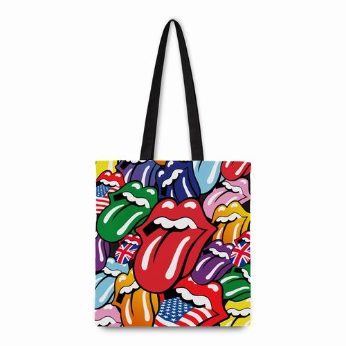 ROLLING STONES / ローリング・ストーンズ / ROLLING STONES TONGUES COTTON TOTE BAG