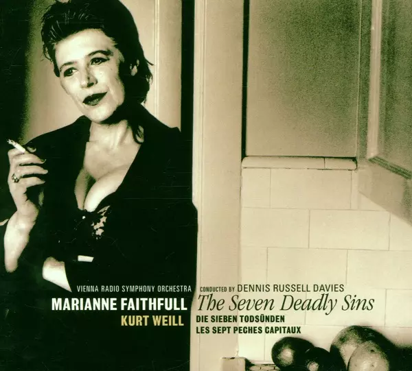 「七つの大罪」〜マリアンヌ・フェイスフル・シングズ・クルト・ワイルII [CD] KURT WEILL: THE SEVEN DEADLY SINS (VINYL)/MARIANNE FAITHFULL