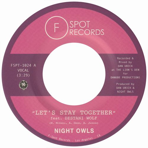 NIGHT OWLSが女性シンガーをフィーチャーしアル・グリーン名曲「LET'S STAY TOGETHER」をアップテンポなラヴァーズ風にカバー!