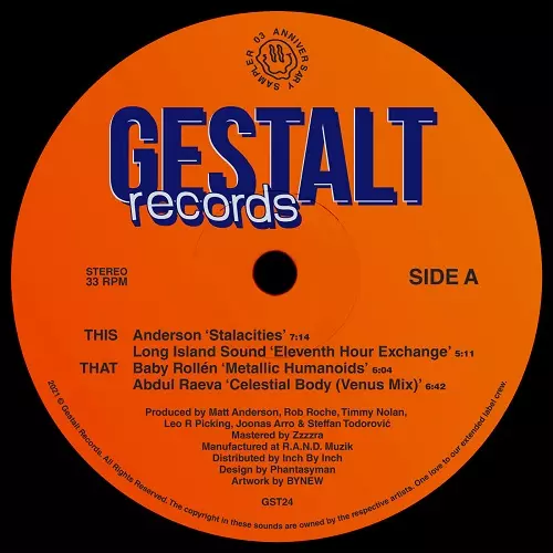 ANNIVERSARY SAMPLER 03/V.A. /オムニバス/エストニアはタリンの