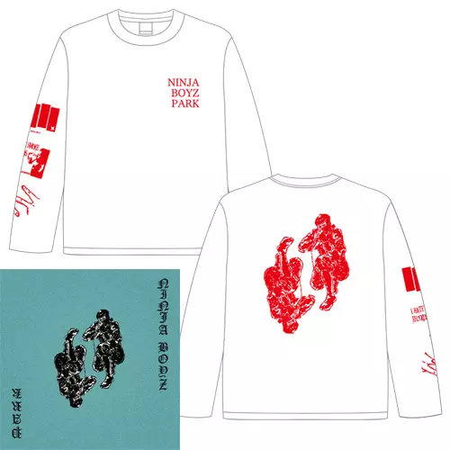 NINJA BOYZ / M / PARK(LP)/LONG SLEEVE T-SHIRTセット