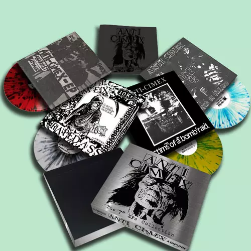 ANTI CIMEX / アンチサイメックス / THE 7" EPs COLLECTION RAINBOW EDITION