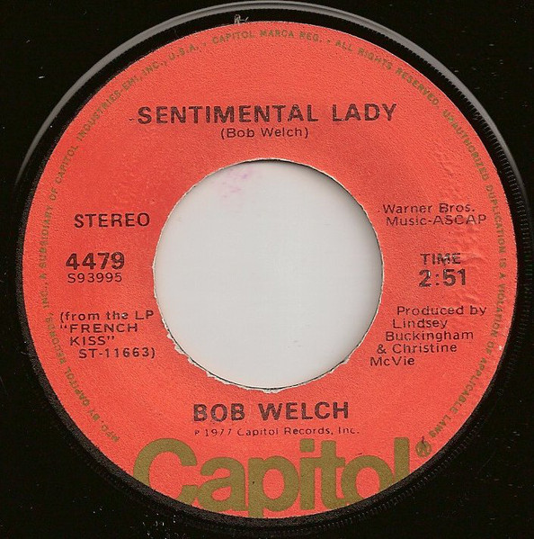 BOB WELCH / ボブ・ウェルチ / SENTIMENTAL LADY