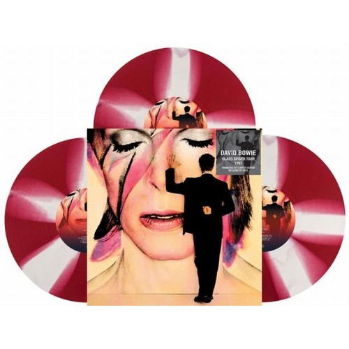 DAVID BOWIE / デヴィッド・ボウイ / GLASS SPIDER TOUR / (RED AND WHITE COLOUR VINYL) (3LP)