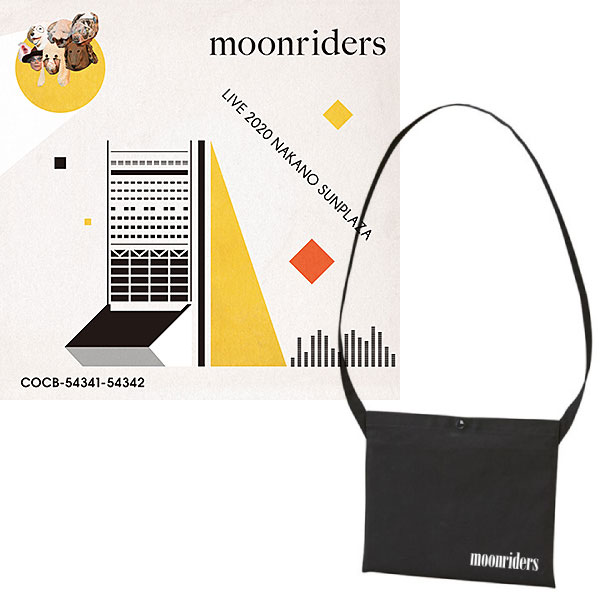 moonriders / ムーンライダーズ / 【CD+BLACKサコッシュ付きセット】LIVE 2020 NAKANO SUNPLAZA