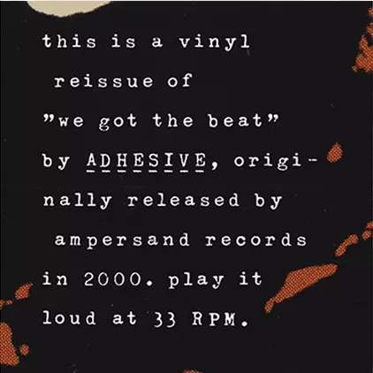 Adhesive Sideburner Vinyl Reissue アドヒーシブ Adhesive – Sideburner – CD (Album), 1996 [r26920403] | Discogs