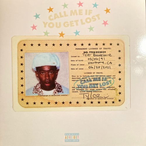 TYLER, THE CREATOR / タイラー・ザ・クリエイター / CALL ME IF YOU GET LOST "2LP"