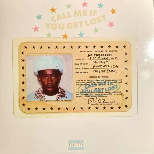 Tyler The Creator CALL ME... 2LP レコード TYLER THE CREATOR - CALL ME IF YOU GET LOST (X) (2LP