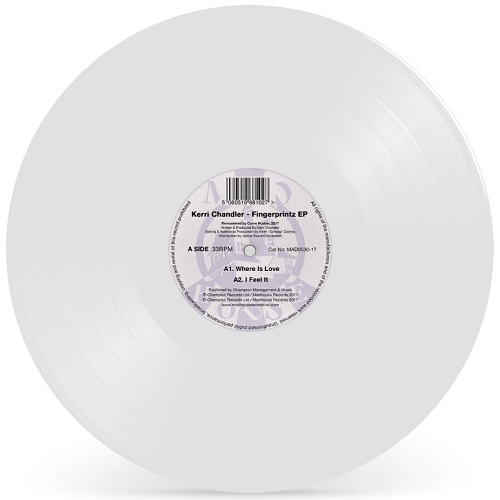 KERRI CHANDLER / ケリー・チャンドラー / FINGERPRINTZ EP (WHITE VINYL REPRESS)