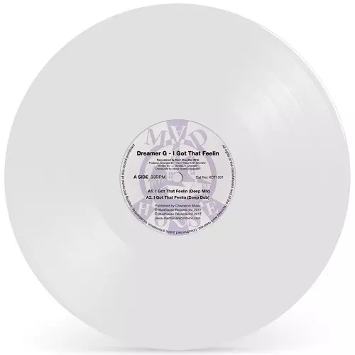 DREAMER G / I GOT THAT FEELIN (WHITE VINYL RE-ISSUE)