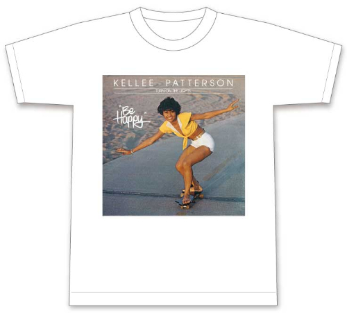 KELLEE PATTERSON / ケリー・パターソン / ターン・オン・ザ・ライツ:ビー・ハッピー+3 (Tシャツ/WHITE/Mサイズ)