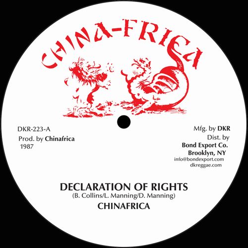 CHINAFRICA / DECLARATION OF RIGHTS