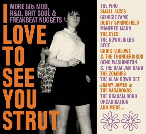 V.A. (MOD/BEAT/SWINGIN') / I LOVE TO SEE YOU STRUT - MORE '60S MOD, RNB, BRIT SOUL AND FREAKBEAT NUGGETS - 3CD CLAMSHELL BOX