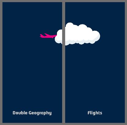 DOUBLE GEOGRAPHY / FLIGHTS