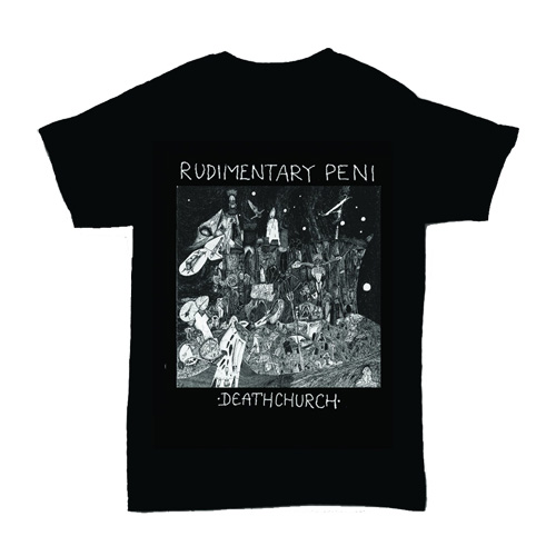 RUDIMENTARY PENI / ルーディメンタリー・ぺニ / M/DEATH CHURCH T-SHIRT