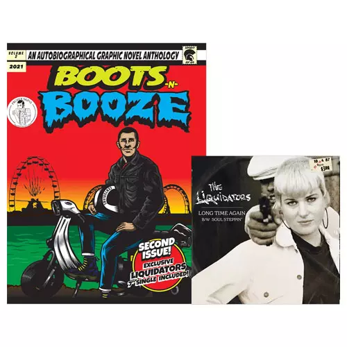 BOOTS-N-BOOZE (BOOK) / BOOTS-N-BOOZE #2 (COMIC+7")