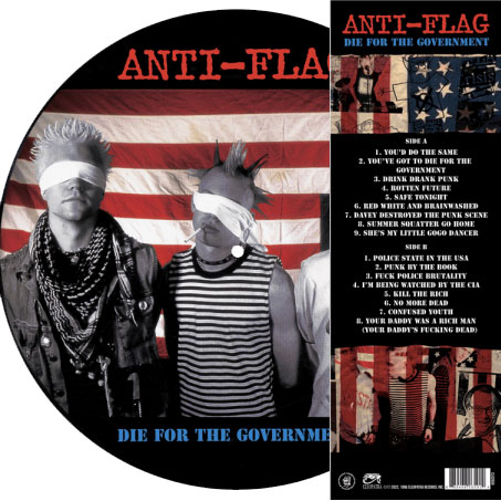 ANTI-FLAG / アンタイフラッグ / DIE FOR THE GOVERNMENT (LP/PICTURE VINYL)