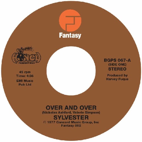 SYLVESTER / シルヴェスター / OVER AND OVER / I NEED SOMEBODY TO LOVE TONIGHT (7")