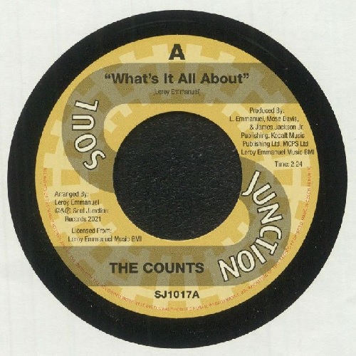 COUNTS / カウンツ / WHAT'S IT ALL ABOUT / WATCH THE CLOCK (7")