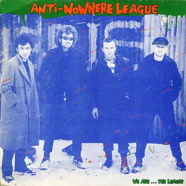 ANTI-NOWHERE LEAGUE Tシャツ サイズS Anti-Nowhere League Tシャツ | 45REVOLUTION