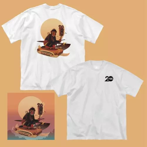 DJ FUNNEL / DJファンネル / BASTARD JAZZ 20 YEAR ANNIVERSARY OFFICIAL DJ MIX + T-shirts M