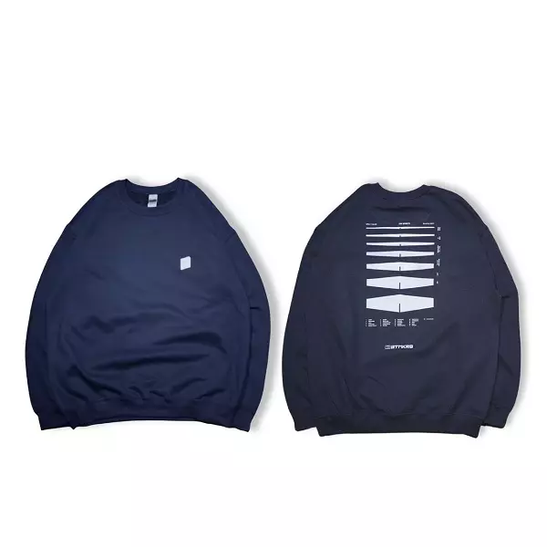 ASTROLLAGE / BTMKRS PAD Sweatshirt (Navy/L)