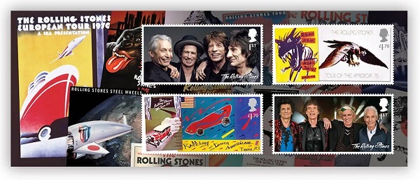 ROLLING STONES / ローリング・ストーンズ / THE ROLLING STONES MINIATURE SHEET