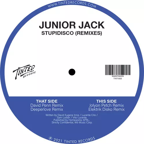 JUNIOR JACK / ジュニア・ジャック / STUPIDISCO (2021 REMIXES)