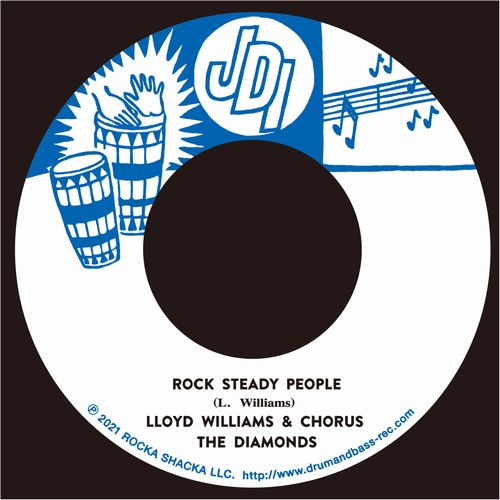 LLOYD WILLIAMS & CHORUS WITH THE DIAMONDS BAND / ROCK STEADY PEOPLE