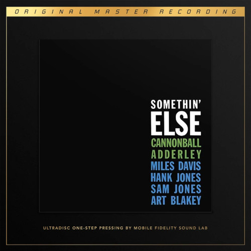 Somethin' Else (2LP/180g/45RPM)/CANNONBALL ADDERLEY/キャノンボール・アダレイ/MOBILE  FIDELITYから限定ナンバリング入りULTRADISC  ONE-STEP仕様45回転2LPボックス・セットで登場｜JAZZ｜ディスクユニオン・オンラインショップ｜diskunion.net