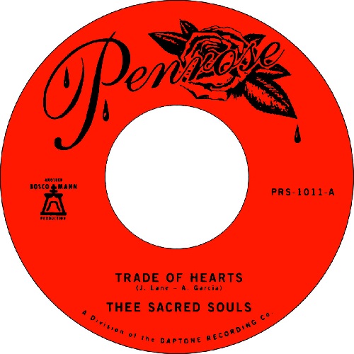 THEE SACRED SOULS / TRADE OF HEARTS  (7")