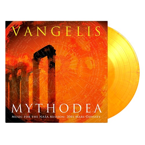 VANGELIS / ヴァンゲリス / MYTHODEA: LIMITED EDITION OF 500 INDIVIDUALLY NUMBERED COPIES ON FLAMING COLOURED VINYL - 180g LIMITED VINYL