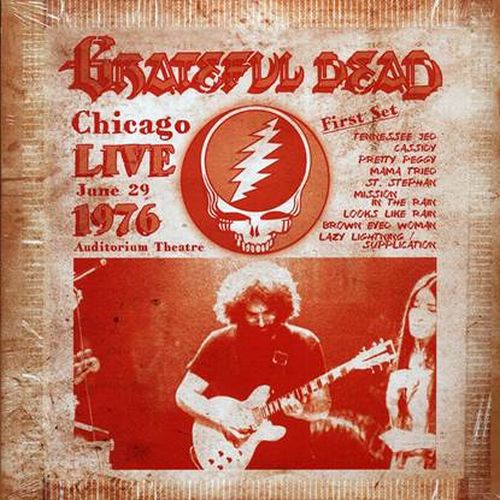 GRATEFUL DEAD / グレイトフル・デッド / LIVE AT AUDITORIUM THEATRE IN CHICAGO JUNE 29, 1976 FIRST SET (LP)