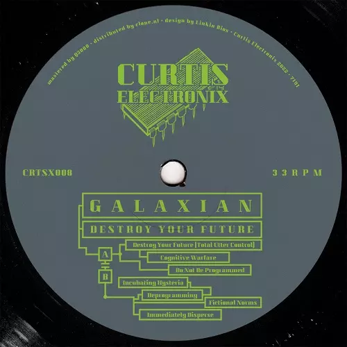 GALAXIAN / DESTROY YOUR FUTURE LP