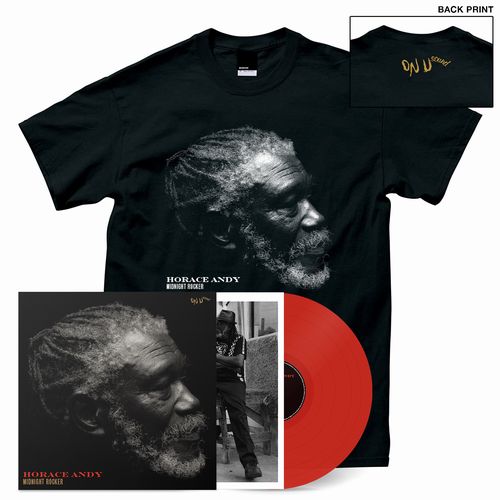HORACE ANDY / ホレス・アンディ / MIDNIGHT ROCKER OBI LP(RED)+T-SHIRTS M / ミッドナイト・ロッカー 限定帯付輸入盤LP (RED)+TシャツM