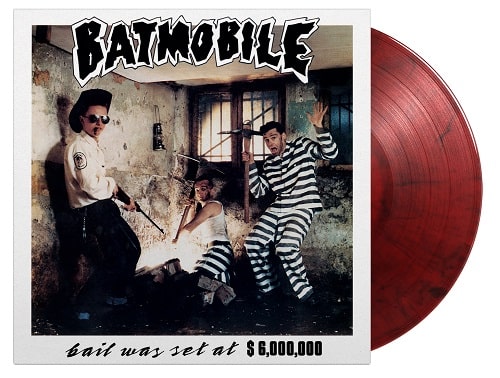 BATMOBILE / バッドモービル / BAIL WAS SET AT $6,000,000 (LP/RED & BLACK MARBLED VINYL)