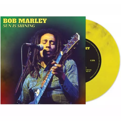BOB MARLEYを代表する名曲がカラー盤7インチ、貴重な写真を使用した