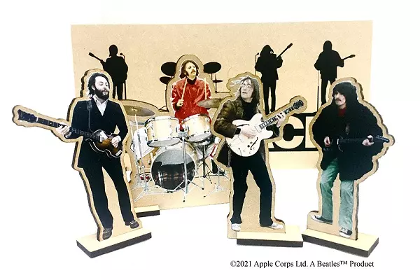 BEATLES / ビートルズ / 木製 ザ・ビートルズ ゲット・バック 公式スタンディ