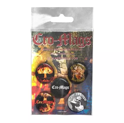 CRO-MAGS / クロマグス / CRO-MAGS BUTTON BADGE SET