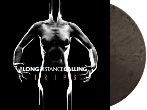 LONG DISTANCE CALLING / TRIPS: LIMITED DELUXE SOLID SILVER & BLACK COLOURED DOUBLE VINYL - 180g LIMITED VINYL