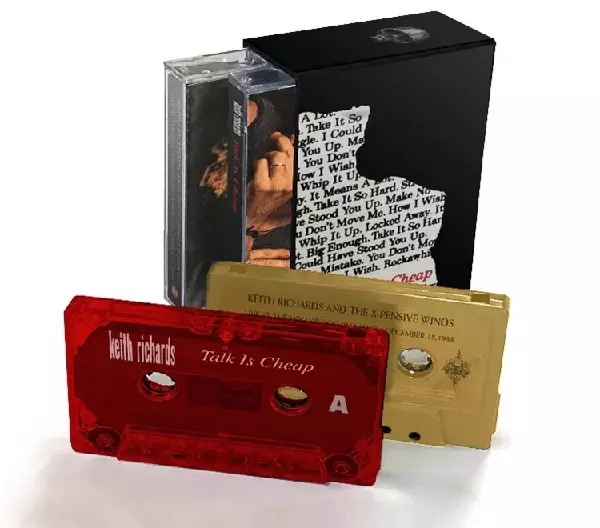 KEITH RICHARDS / キース・リチャーズ / TALK IS CHEAP / LIVE AT THE HOLLYWOOD PALLADIUM [2XCASSETTE]