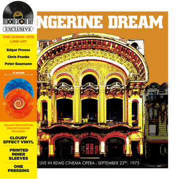 TANGERINE DREAM / タンジェリン・ドリーム / LIVE AT REIMS CINEMA OPERA (SEPTEMBER 23RD, 1975) [2LP]