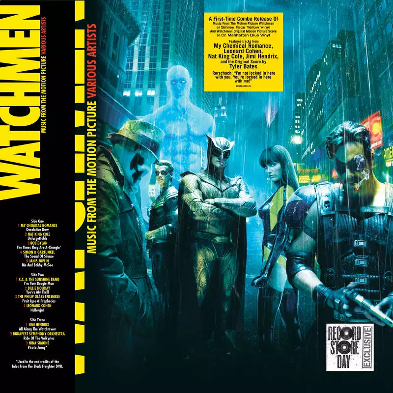 TYLER BATES / タイラー・ベイツ / WATCHMEN, MUSIC FROM THE MOTION PICTURE [3LP]