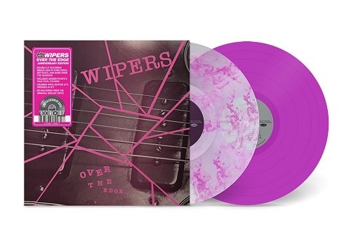 WIPERS / ワイパーズ / OVER THE EDGE (2LP/CLEAR RED WITH MAGENTA HI-MELT & OPAQUE VINYL)