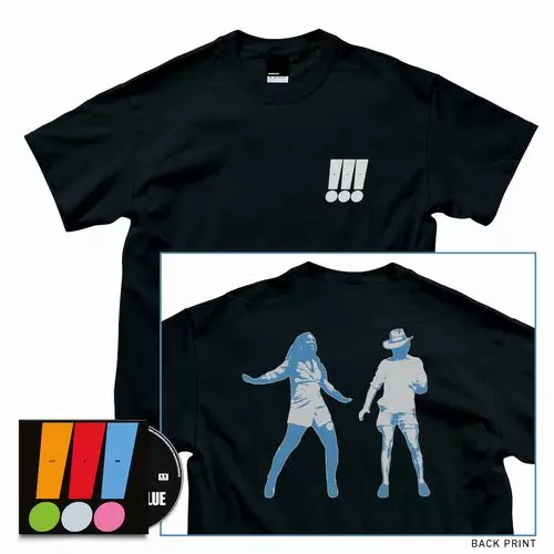 !!! (CHK CHK CHK) / チックチックチック / LET IT BE BLUE(S)CD+Tshirt  / レット・イット・ビー・ブルーCD+Tシャツ(Sサイズ)