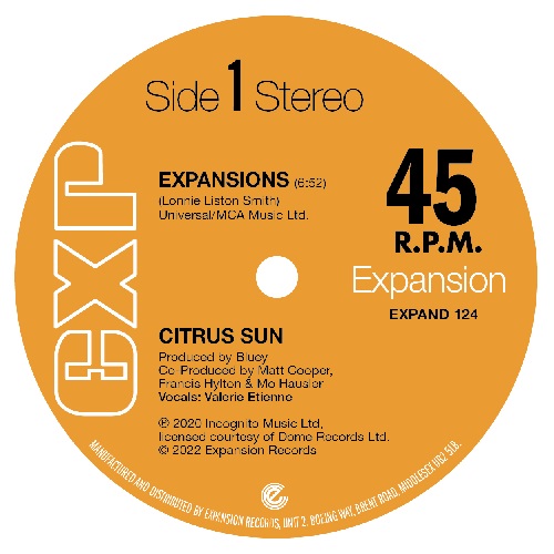CITRUS SUN / シトラス・サン / EXPANSIONS / HARD BOILED (12")