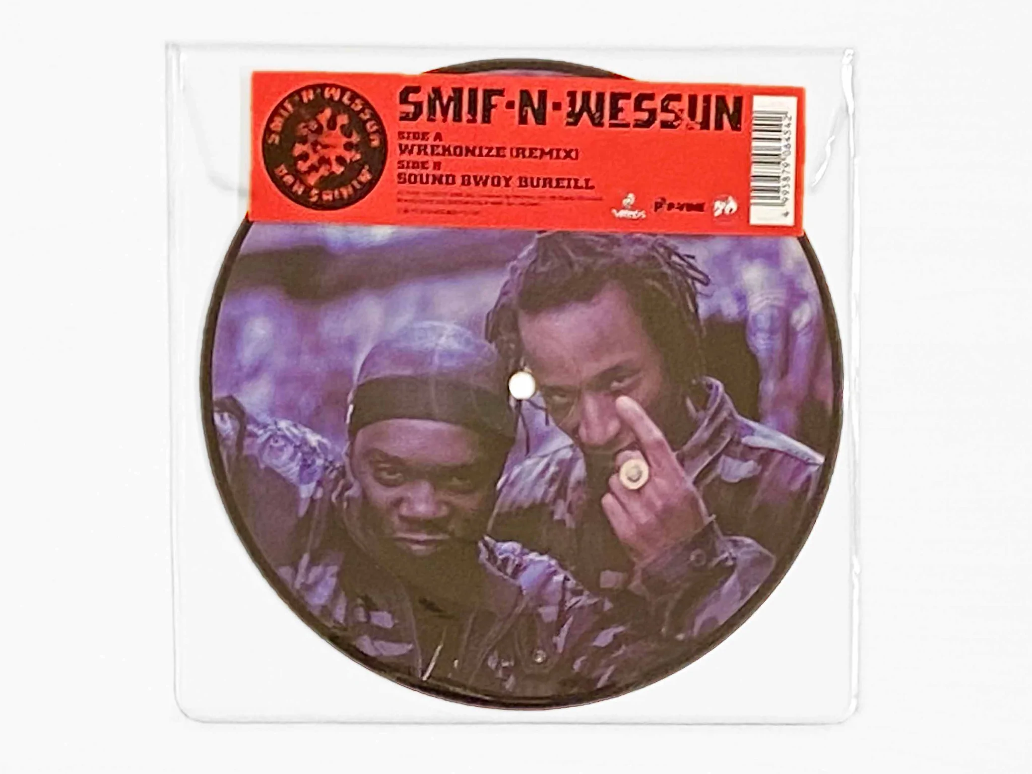 SMIF-N-WESSUN / スミフン・ウェッスン / Wrekonize (Remix) / Sound Bwoy Bureill 7"(PICTURE VINYL)