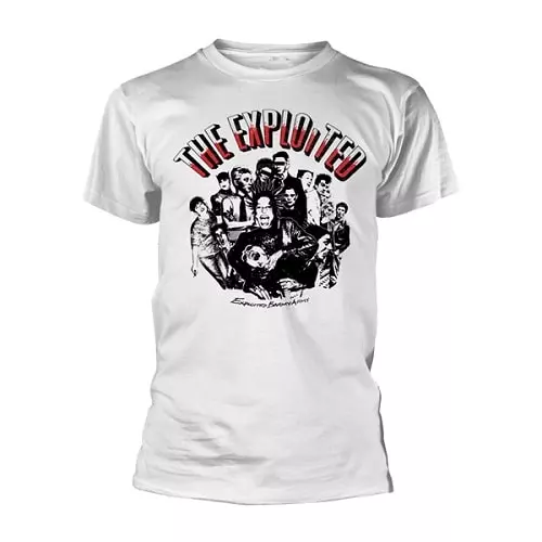 EXPLOITED / L/BARMY ARMY T-SHIRT (WHITE)